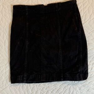 Free People Black Skirt size Small